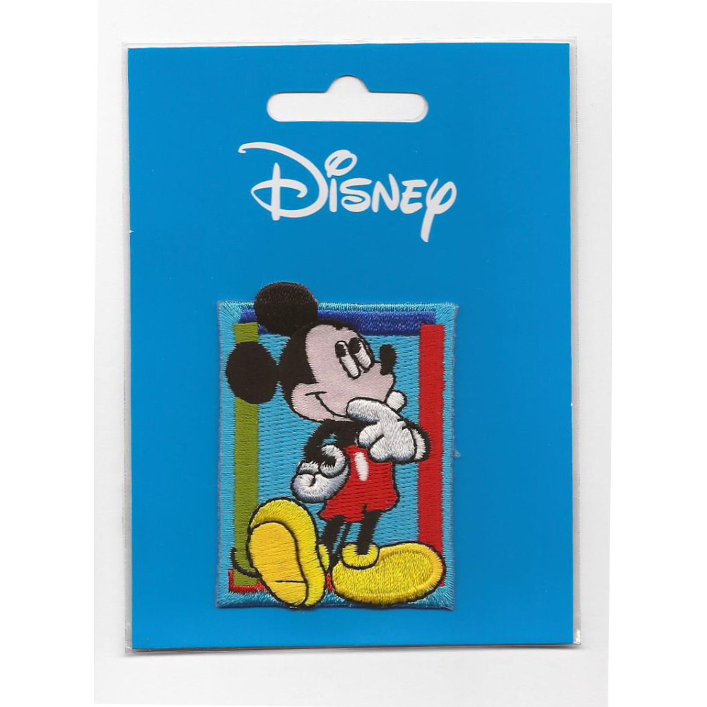 Disney - Iron-on Embroidery Sticker - Mickey Mouse
